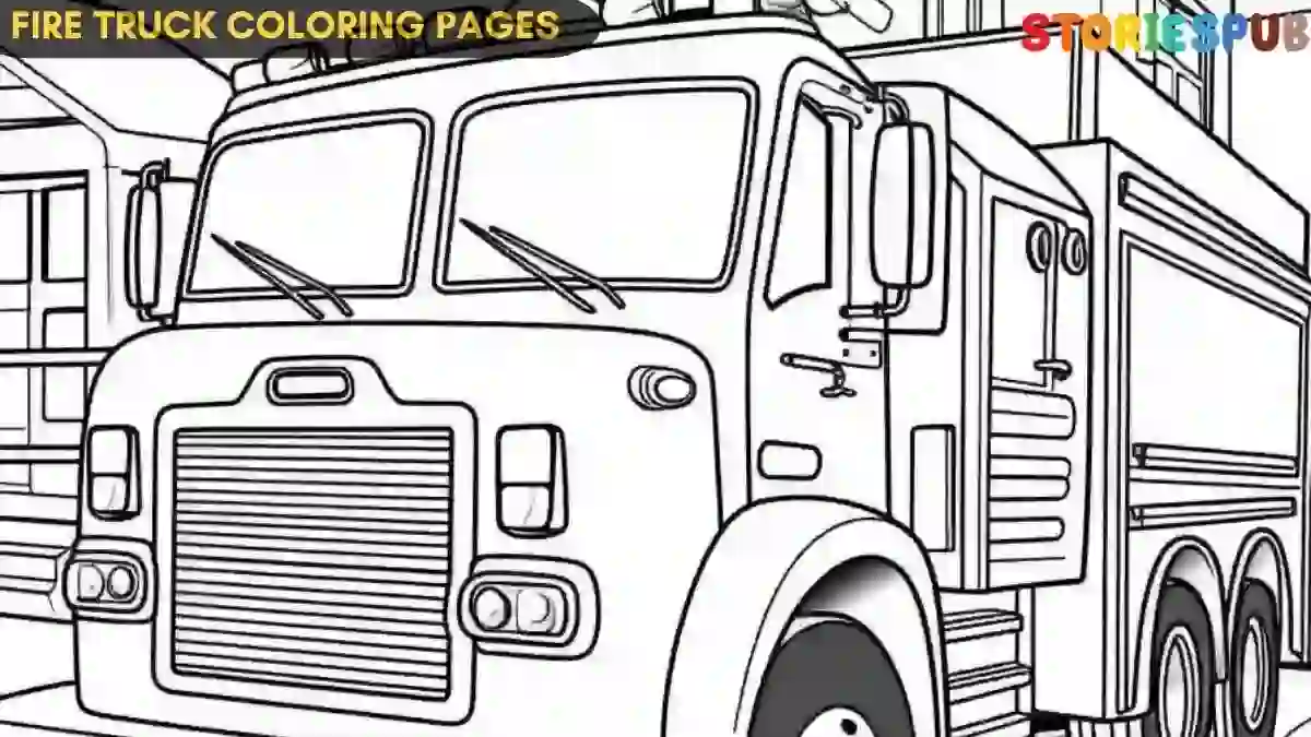 Fire-Truck-Coloring-Pages