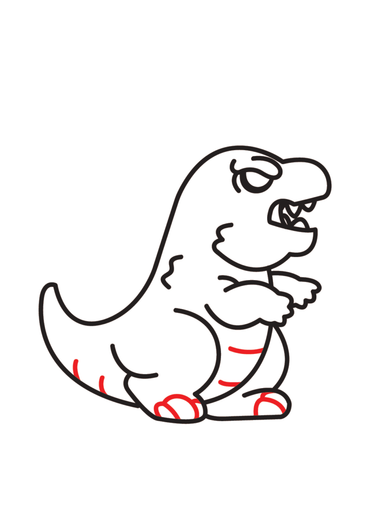 How-To-Draw-Godzilla