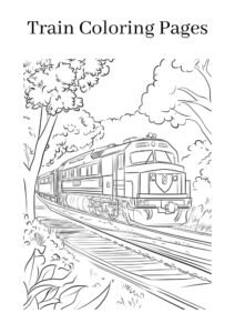 Train-Coloring-Pages