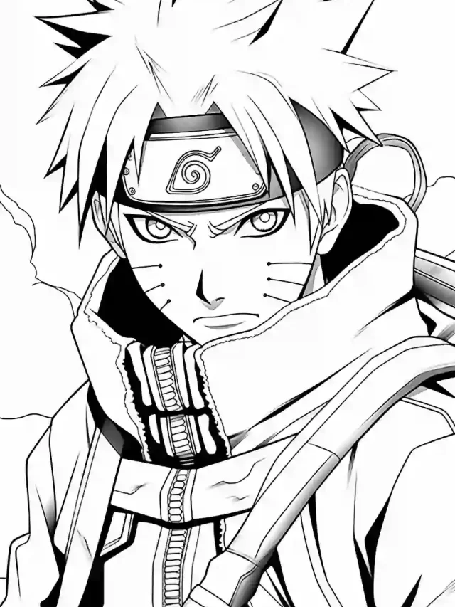 Naruto coloring pages | For Kids & Adults