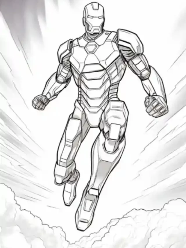 Unleash Your Inner Hero: Free Iron Man Coloring Pages for All Ages!